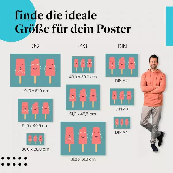 Eis am Stiel: Charaktere | Postereck 1791 Eis am Stiel: Charaktere | Postereck 1791