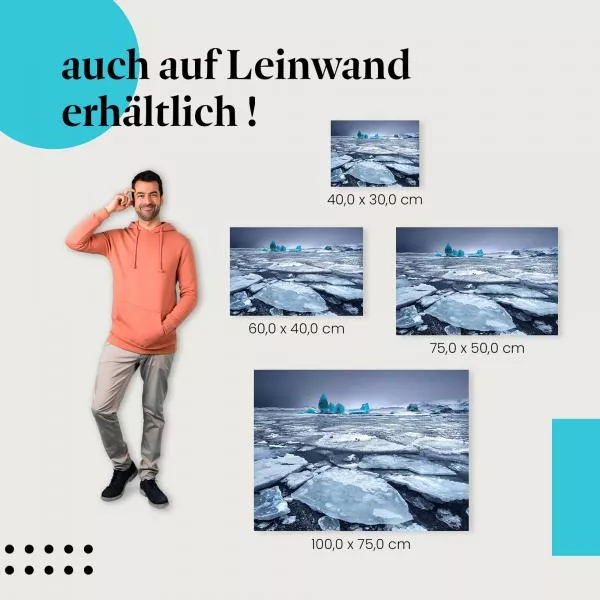 Arktische Schönheit: Eisberge | Postereck 1356 Arktische Schönheit: Eisberge | Postereck 1356