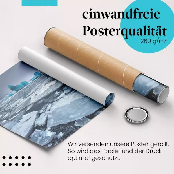 Arktische Schönheit: Eisberge | Postereck 1356 Arktische Schönheit: Eisberge | Postereck 1356