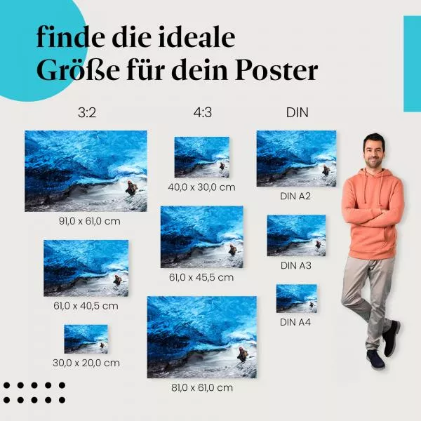 Geheimnisvolles Eis: Eishöhle | Postereck 1339 Geheimnisvolles Eis: Eishöhle | Postereck 1339