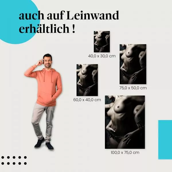 Sinnliche Berührung: Zwei Frauen & Wasser | Postereck 0561 Sinnliche Berührung: Zwei Frauen & Wasser | Postereck 0561