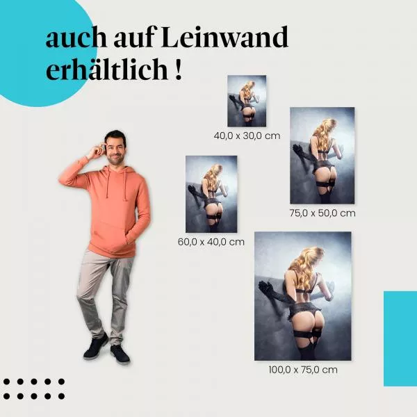 Junge Frau in Dessous | Postereck 1295 Junge Frau in Dessous | Postereck 1295