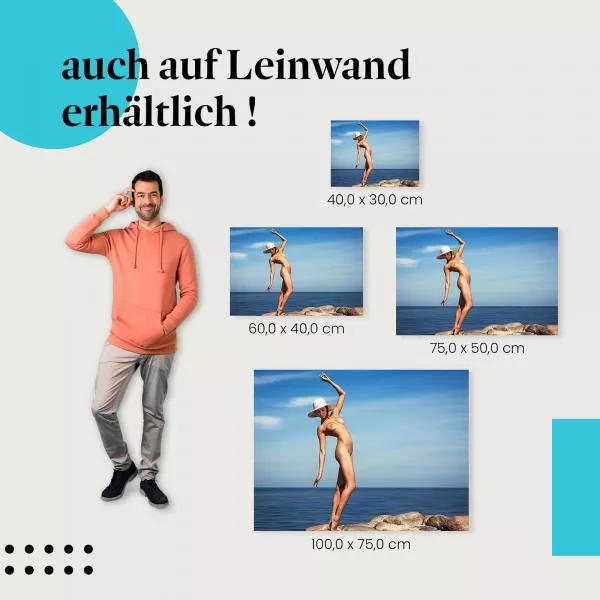 Ästhetisches Aktfoto am Strand | Postereck 2489 Ästhetisches Aktfoto am Strand | Postereck 2489