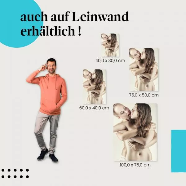Innige Verbindung zwischen Frauen | Postereck 3053 Innige Verbindung zwischen Frauen | Postereck 3053