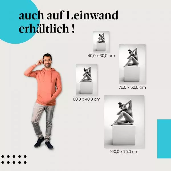 Geheimnisvolle Pose einer Frau | Postereck 3089 Geheimnisvolle Pose einer Frau | Postereck 3089