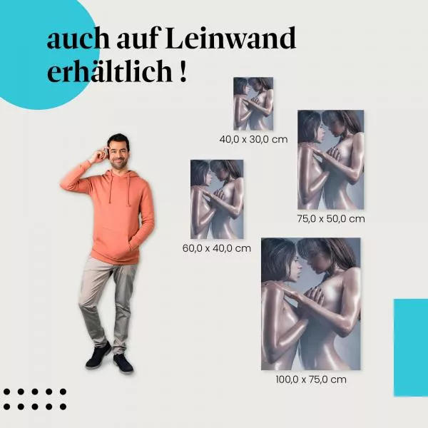 Zwei Frauen in erotischer Spannung | Postereck 3098 Zwei Frauen in erotischer Spannung | Postereck 3098