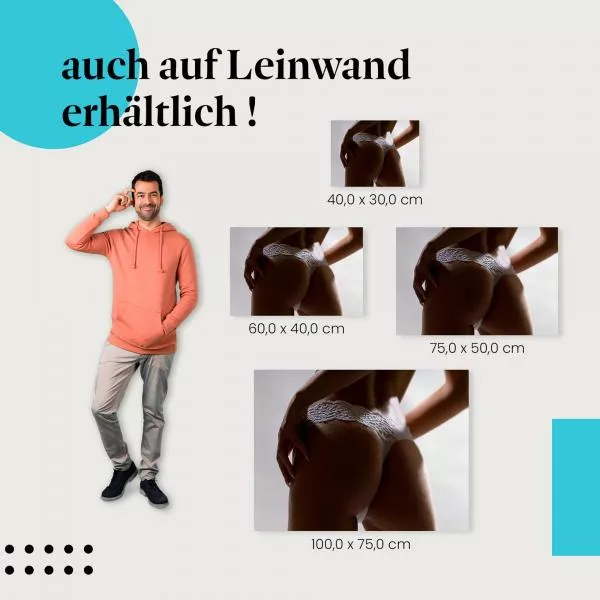 Junge Frau in Spitzenunterwäsche | Postereck 3412 Junge Frau in Spitzenunterwäsche | Postereck 3412