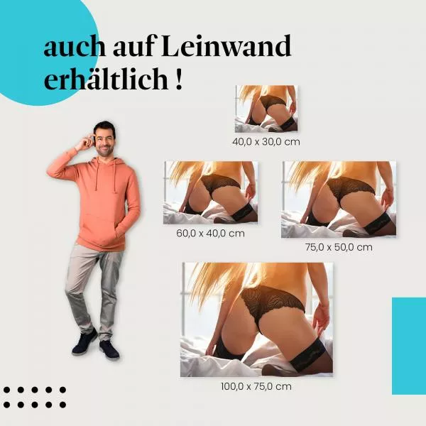 Sinnlicher Po in Spitzenunterwäsche | Postereck 3755 Sinnlicher Po in Spitzenunterwäsche | Postereck 3755