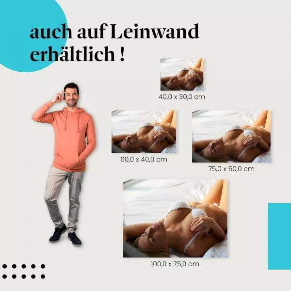 Zarte Berührung mit sinnlicher Ausstrahlung | Postereck 3757 Zarte Berührung mit sinnlicher Ausstrahlung | Postereck 3757