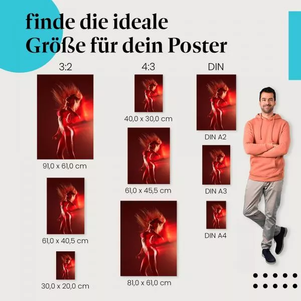 Junge Frau im roten Bikini | Dynamischer Moment 1343 Junge Frau im roten Bikini | Dynamischer Moment 1343