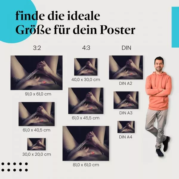 Sinnliches Bild aus intimer Perspektive | Postereck 2808 Sinnliches Bild aus intimer Perspektive | Postereck 2808