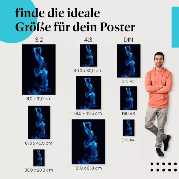Künstlerisches Erotikbild zweier Frauen | Postereck 2867 Künstlerisches Erotikbild zweier Frauen | Postereck 2867