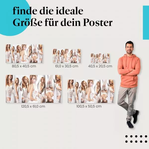 Weiße erotischen Collage | Postereck 3556 Weiße erotischen Collage | Postereck 3556