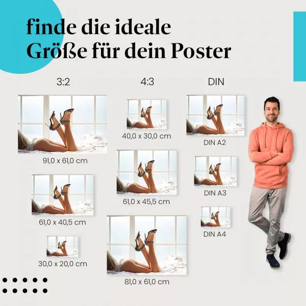 Elegante und sinnliche Szene | Postereck 3751 Elegante und sinnliche Szene | Postereck 3751