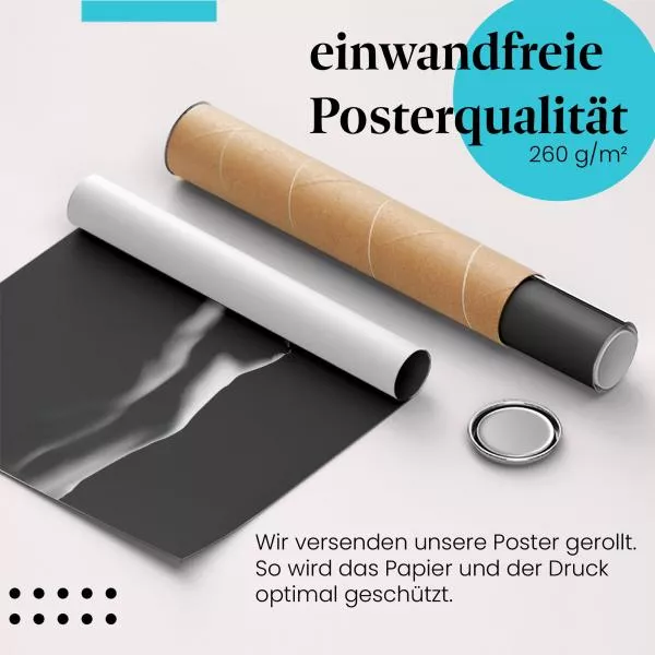 Schwarz-Weiß-Bild der Eleganz | Postereck 2719 Schwarz-Weiß-Bild der Eleganz | Postereck 2719