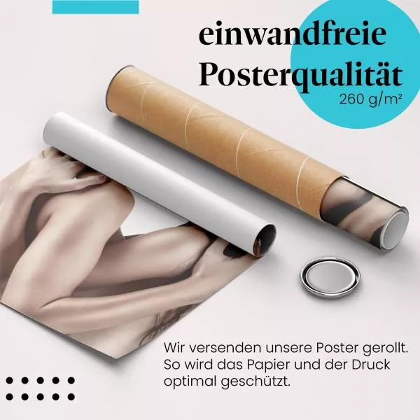 Intimer Kuss zwischen zwei Frauen | Postereck 3011 Intimer Kuss zwischen zwei Frauen | Postereck 3011