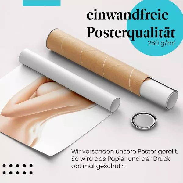 Sinnliche, seitliche Darstellung | Postereck 3199 Sinnliche, seitliche Darstellung | Postereck 3199