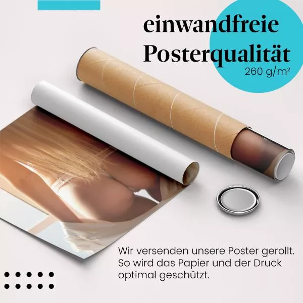 Po als Fokus in der Rückansicht | Postereck 3752 Po als Fokus in der Rückansicht | Postereck 3752