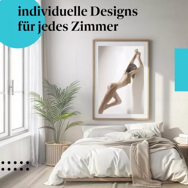 Titel: Sinnliches Aktbild: Frau mit Blick | Postereck 0040 Titel: Sinnliches Aktbild: Frau mit Blick | Postereck 0040