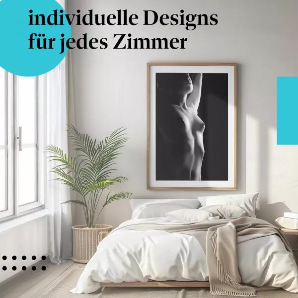 Schwarz-Weiß-Bild der Eleganz | Postereck 2719 Schwarz-Weiß-Bild der Eleganz | Postereck 2719