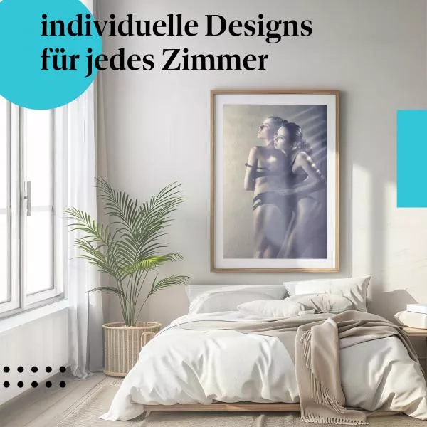Intime Nähe zweier Frauen | Postereck 3163 Intime Nähe zweier Frauen | Postereck 3163