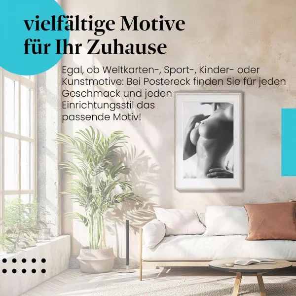 Sinnliche Erotik: Frau & Getreidefeld | Postereck 0500 Sinnliche Erotik: Frau & Getreidefeld | Postereck 0500