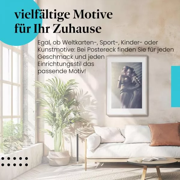 Intime Nähe zweier Frauen | Postereck 3163 Intime Nähe zweier Frauen | Postereck 3163