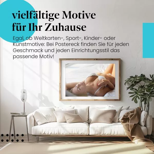 Zarte Berührung mit sinnlicher Ausstrahlung | Postereck 3757 Zarte Berührung mit sinnlicher Ausstrahlung | Postereck 3757