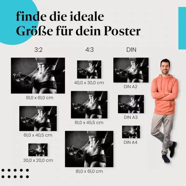 Kraft und Disziplin | Postereck 3014 Kraft und Disziplin | Postereck 3014