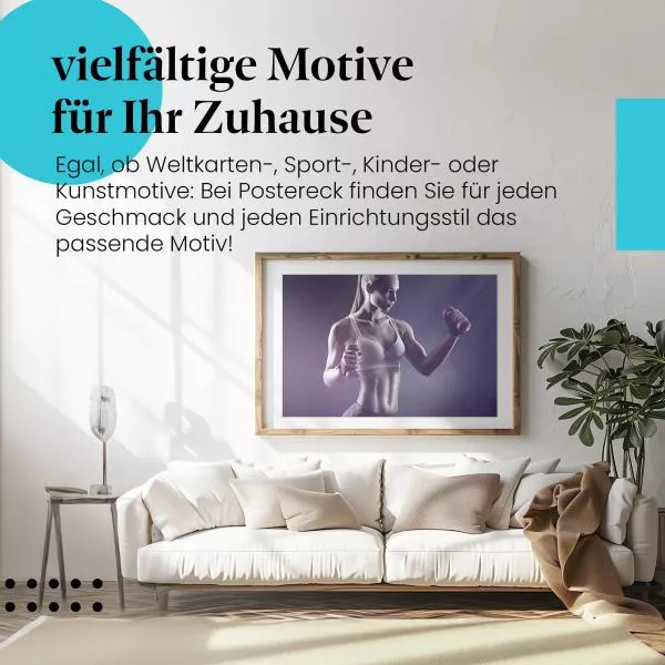 Fitness Frau | Postereck 3147 Fitness Frau | Postereck 3147