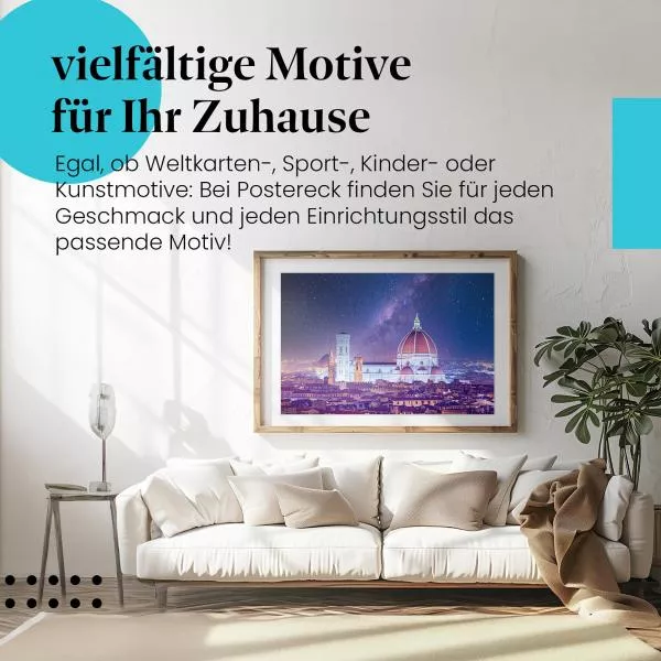 Florenz bei Nacht | Postereck 3870 Florenz bei Nacht | Postereck 3870