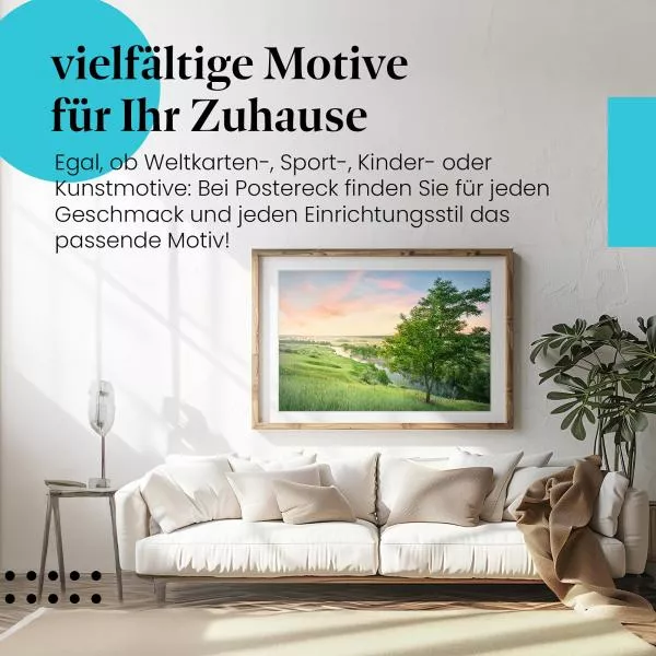 Morgennebel | Postereck 2963 Morgennebel | Postereck 2963