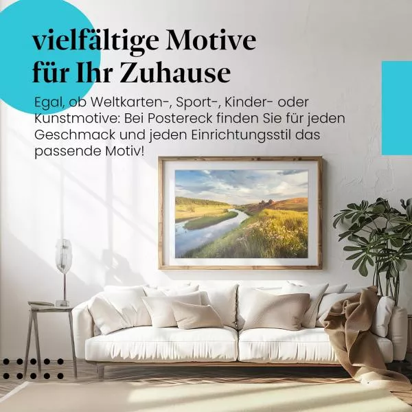 Flussidylle | Postereck 2561 Flussidylle | Postereck 2561