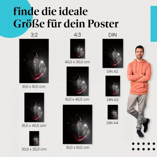 Football im Fokus: Ein Spieler… | Postereck 1098 Football im Fokus: Ein Spieler… | Postereck 1098