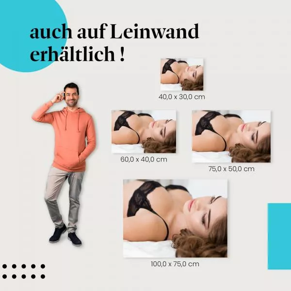 Entspannte Frau | Postereck 3724 Entspannte Frau | Postereck 3724