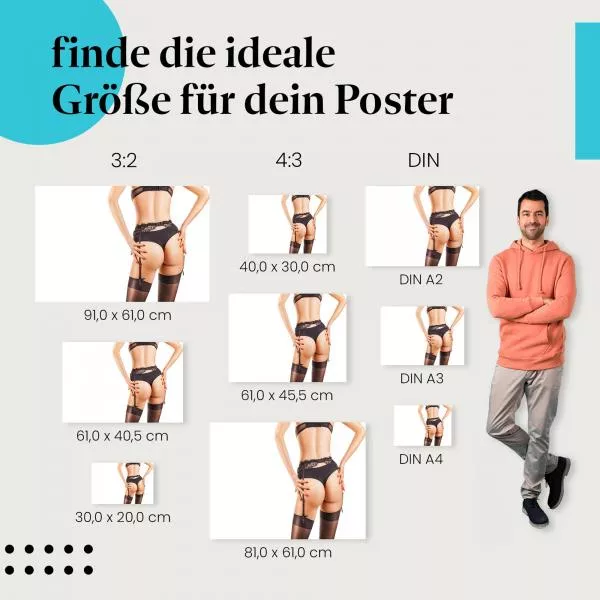 Schwarze Eleganz | Postereck 3162 Schwarze Eleganz | Postereck 3162