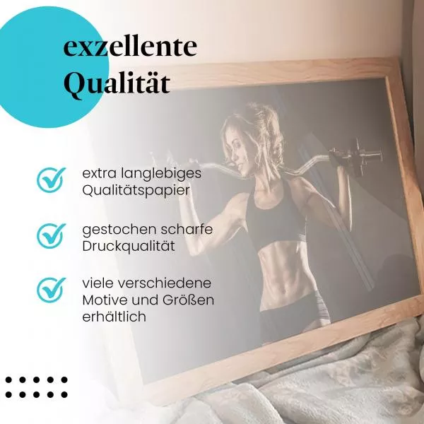 Fitness Frau | Postereck 3179 Fitness Frau | Postereck 3179
