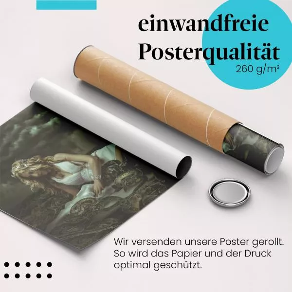 Schlangenfrau | Postereck 2925 Schlangenfrau | Postereck 2925
