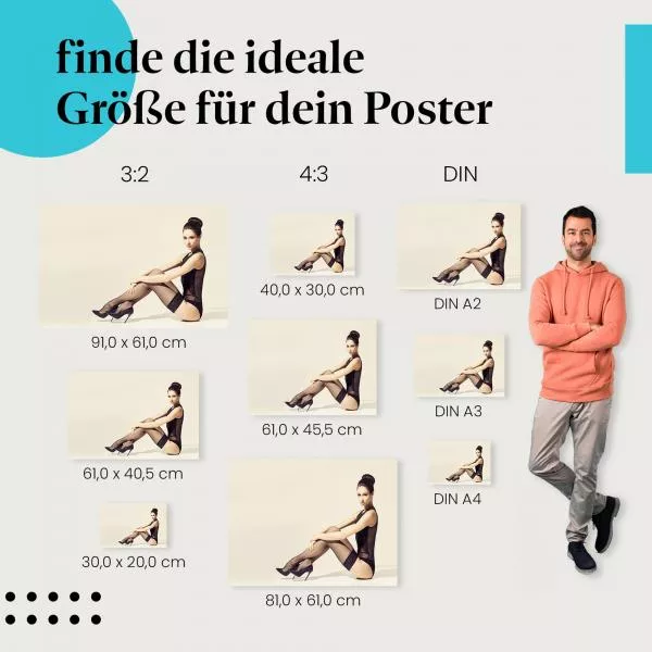 Selbstbewusste Schönheit | Postereck 2810 Selbstbewusste Schönheit | Postereck 2810