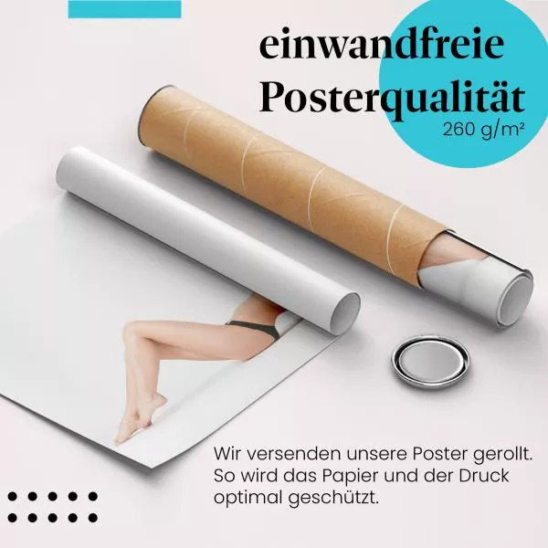 Entspannte Schönheit | Postereck 3736 Entspannte Schönheit | Postereck 3736