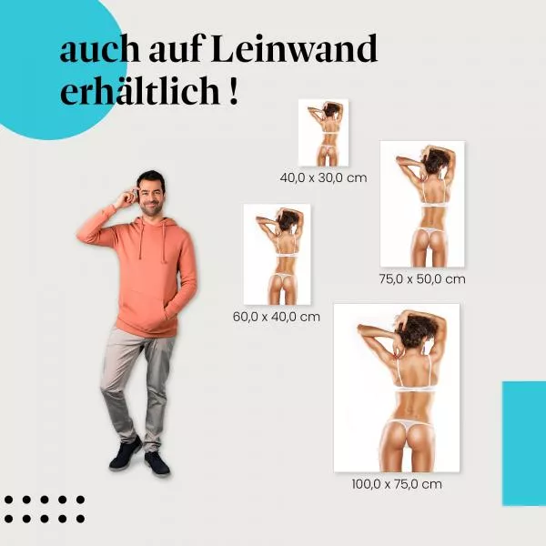 Frau: Weiße Unterwäsche | Postereck 1541 Frau: Weiße Unterwäsche | Postereck 1541