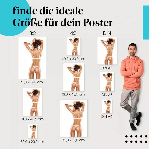 Frau: Weiße Unterwäsche | Postereck 1541 Frau: Weiße Unterwäsche | Postereck 1541