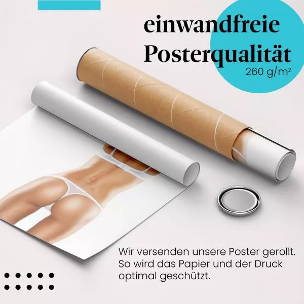 Frau: Weiße Unterwäsche | Postereck 1541 Frau: Weiße Unterwäsche | Postereck 1541
