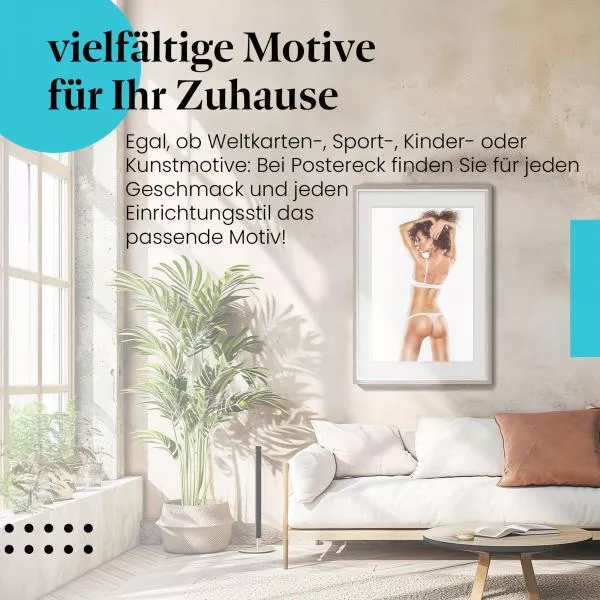 Selbstbewusste Schönheit | Postereck 2696 Selbstbewusste Schönheit | Postereck 2696