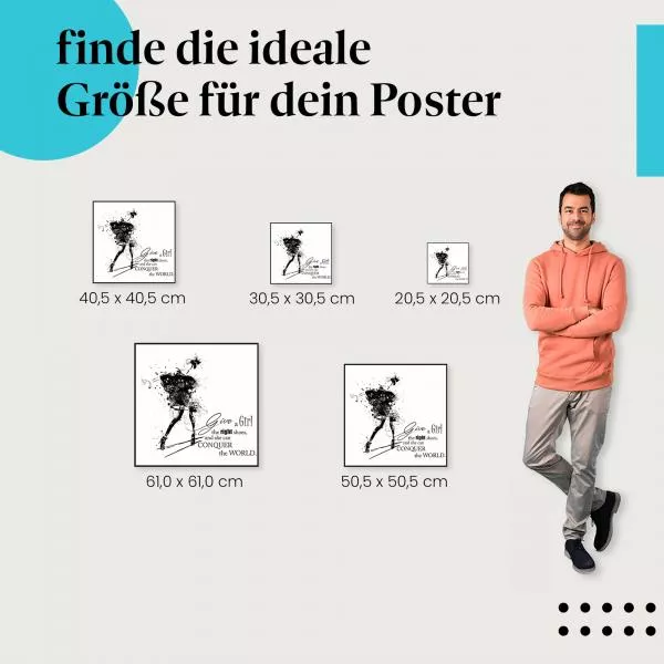 Tanzende Frau | Postereck 2432 Tanzende Frau | Postereck 2432