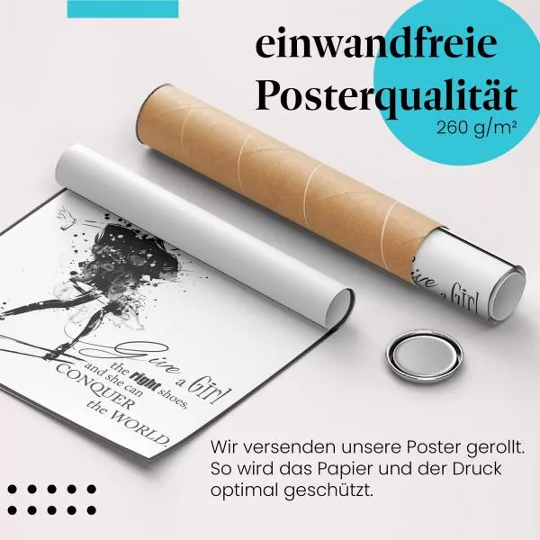 Tanzende Frau | Postereck 2432 Tanzende Frau | Postereck 2432