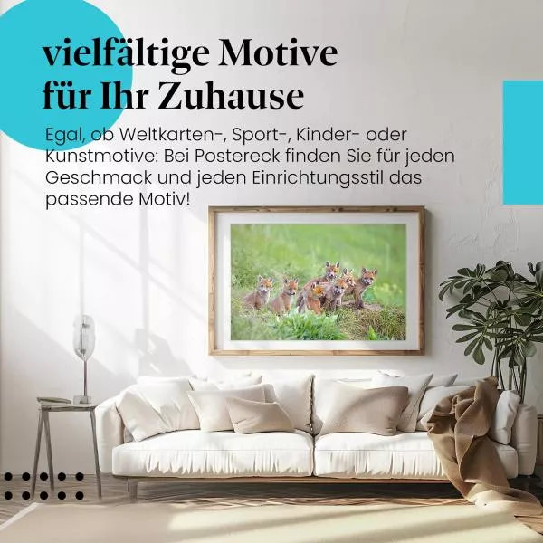 Fuchswelpen | Postereck 3479 Fuchswelpen | Postereck 3479