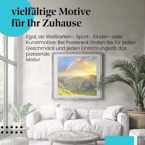 Regenbogen Panorama | Postereck 2888 Regenbogen Panorama | Postereck 2888