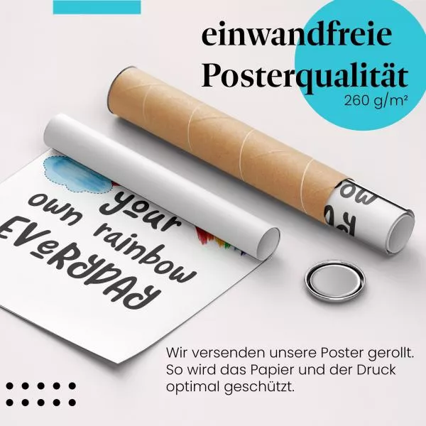 Gestalte deinen Tag bunt wie… | Postereck 1172 Gestalte deinen Tag bunt wie… | Postereck 1172