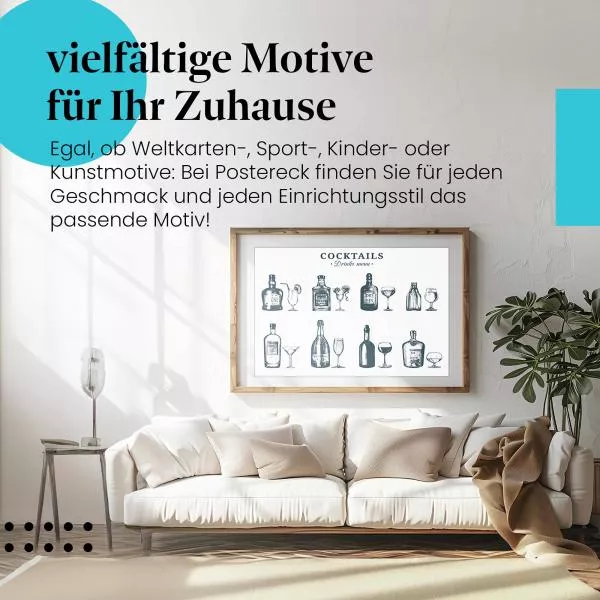 Spirituosen-Vielfalt | Postereck 2117 Spirituosen-Vielfalt | Postereck 2117